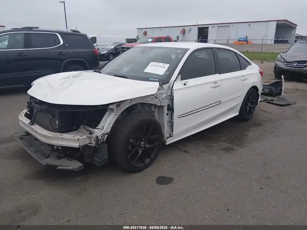 2HGFE2F56NH524221 2022 HONDA CIVIC - Image 2