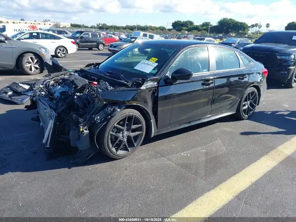 2HGFE2F56NH589540 2022 HONDA CIVIC - Image 2