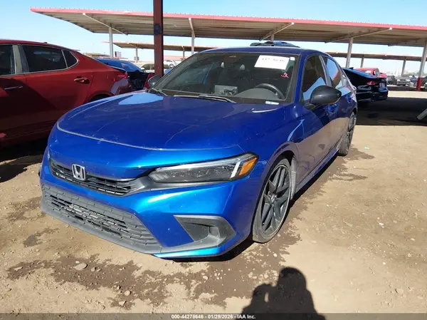 2HGFE2F56NH607339 2022 HONDA CIVIC - Image 2