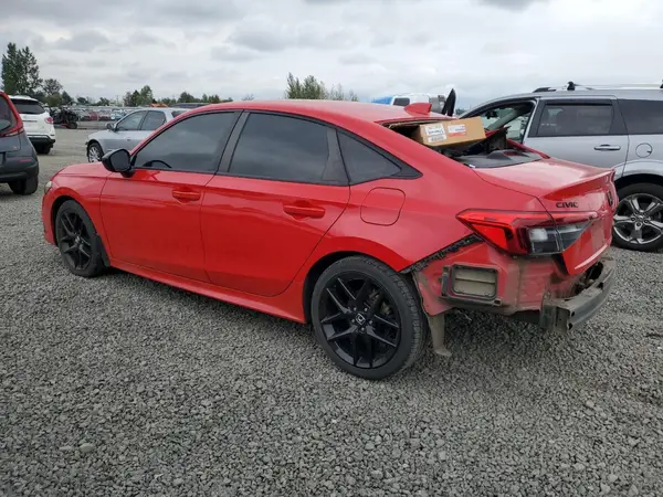 2HGFE2F57NH502003 2022 HONDA CIVIC - Image 2