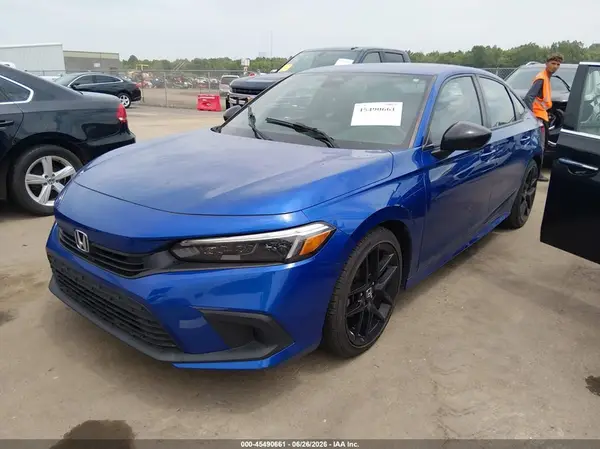 2HGFE2F57NH502891 2022 HONDA CIVIC - Image 2
