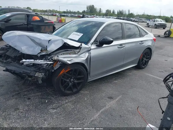 2HGFE2F57NH515480 2022 HONDA CIVIC - Image 2