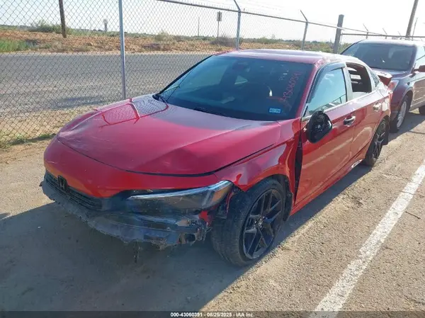 2HGFE2F57NH516211 2022 HONDA CIVIC - Image 2