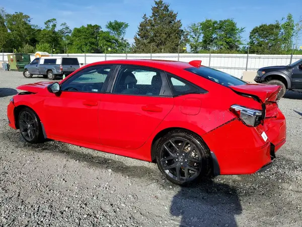 2HGFE2F57NH516371 2022 HONDA CIVIC - Image 2