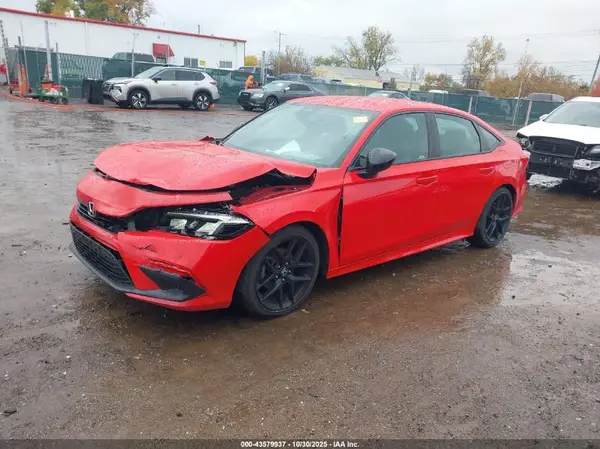 2HGFE2F57NH525734 2022 HONDA CIVIC - Image 2