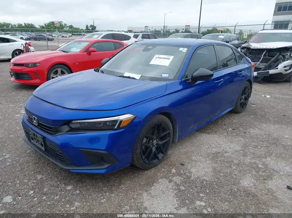 2HGFE2F57NH528164 2022 HONDA CIVIC - Image 2