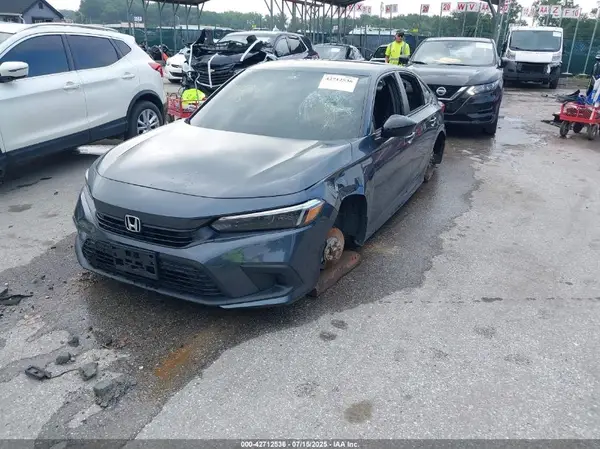 2HGFE2F57NH531405 2022 HONDA CIVIC - Image 2