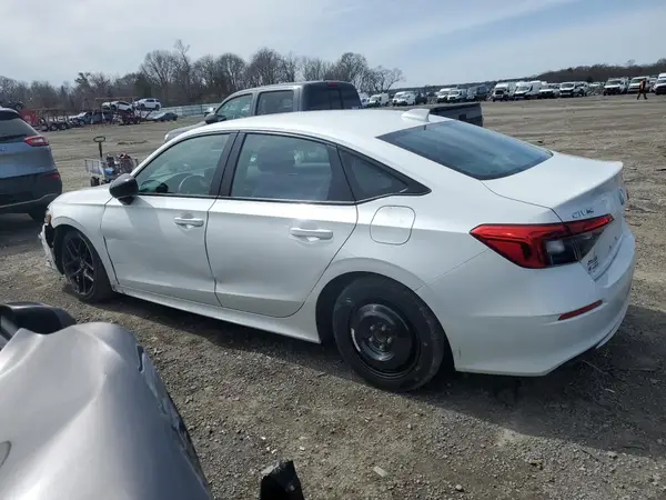 2HGFE2F57NH550455 2022 HONDA CIVIC - Image 2
