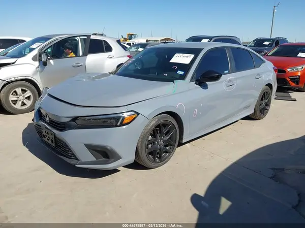 2HGFE2F57NH553078 2022 HONDA CIVIC - Image 2