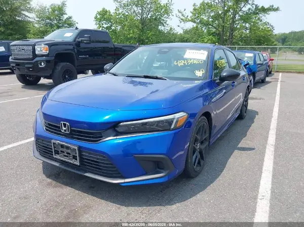 2HGFE2F57NH553386 2022 HONDA CIVIC - Image 2