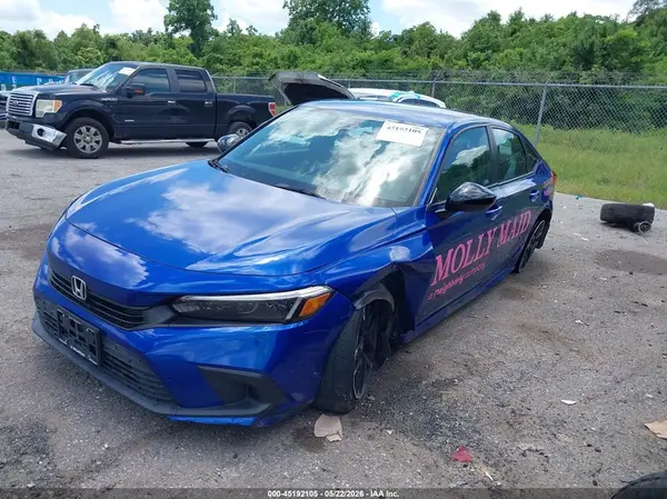 2HGFE2F57NH558104 2022 HONDA CIVIC - Image 2