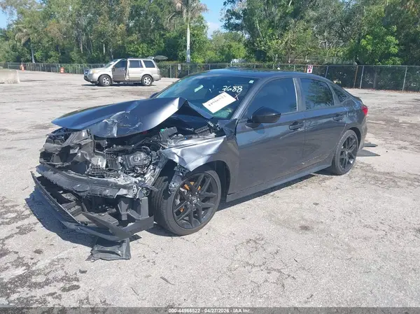 2HGFE2F57NH563688 2022 HONDA CIVIC - Image 2