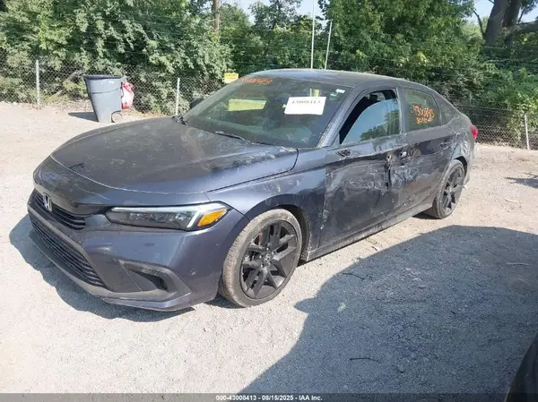 2HGFE2F57NH566901 2022 HONDA CIVIC - Image 2