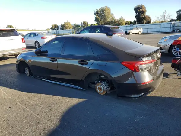 2HGFE2F57NH570026 2022 HONDA CIVIC - Image 2