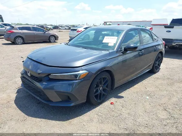 2HGFE2F57NH570916 2022 HONDA CIVIC - Image 2