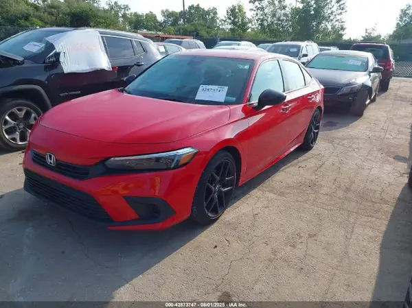 2HGFE2F57NH571127 2022 HONDA CIVIC - Image 2