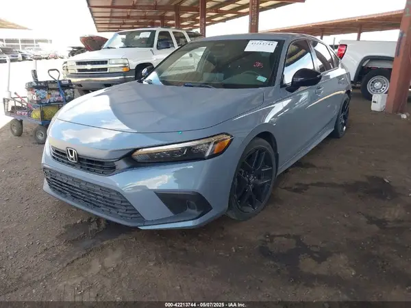 2HGFE2F57NH576666 2022 HONDA CIVIC - Image 2