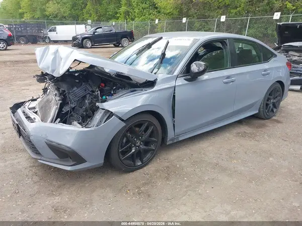 2HGFE2F57NH577025 2022 HONDA CIVIC - Image 2