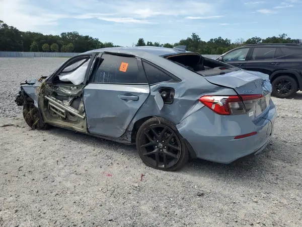 2HGFE2F57NH582225 2022 HONDA CIVIC - Image 2