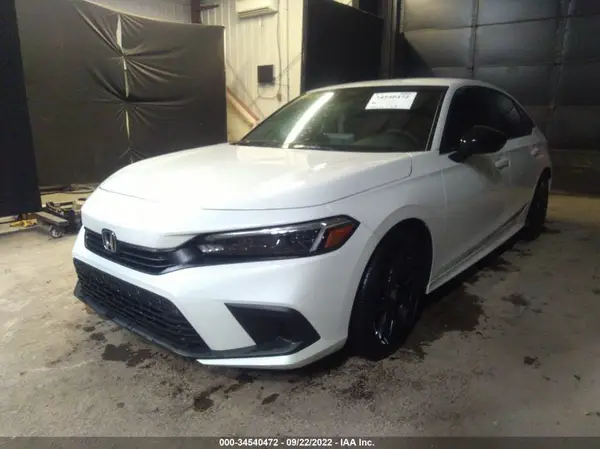 2HGFE2F57NH586145 2022 HONDA CIVIC - Image 2