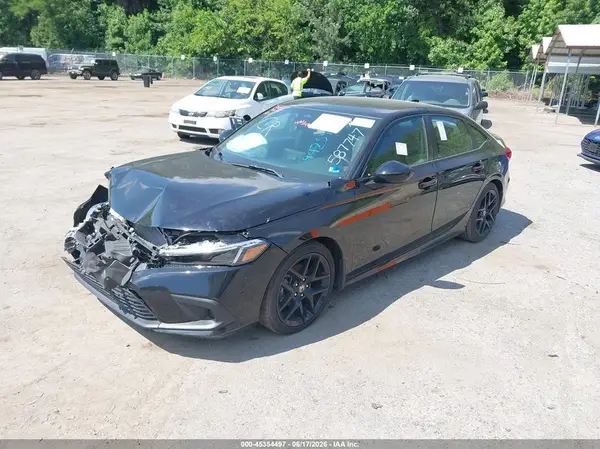 2HGFE2F57NH587747 2022 HONDA CIVIC - Image 2