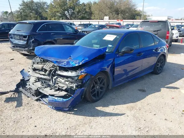 2HGFE2F57NH589370 2022 HONDA CIVIC - Image 2