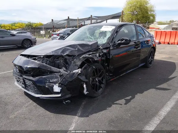2HGFE2F57NH595184 2022 HONDA CIVIC - Image 2