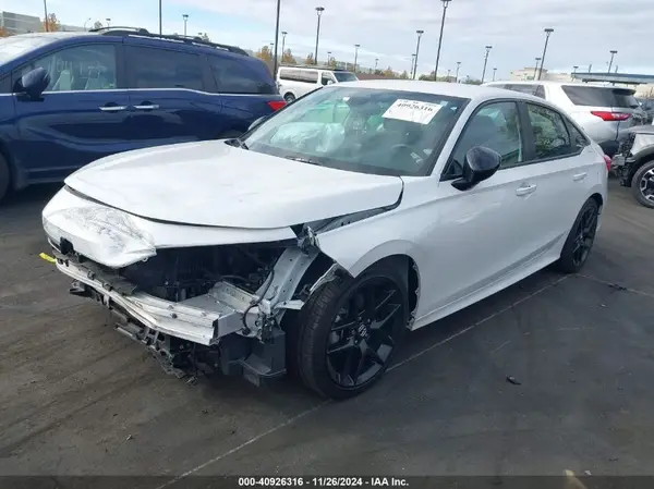 2HGFE2F57NH597470 2022 HONDA CIVIC - Image 2