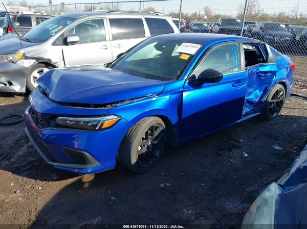 2HGFE2F57NH598411 2022 HONDA CIVIC - Image 2
