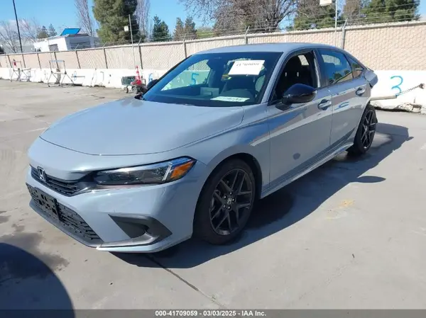 2HGFE2F57NH600299 2022 HONDA CIVIC - Image 2