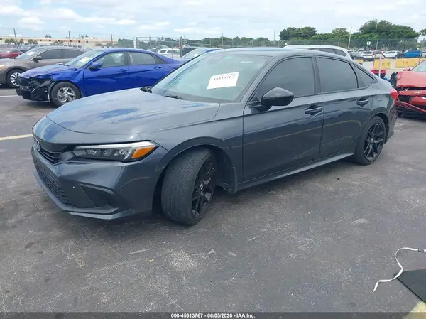 2HGFE2F57NH601243 2022 HONDA CIVIC - Image 2
