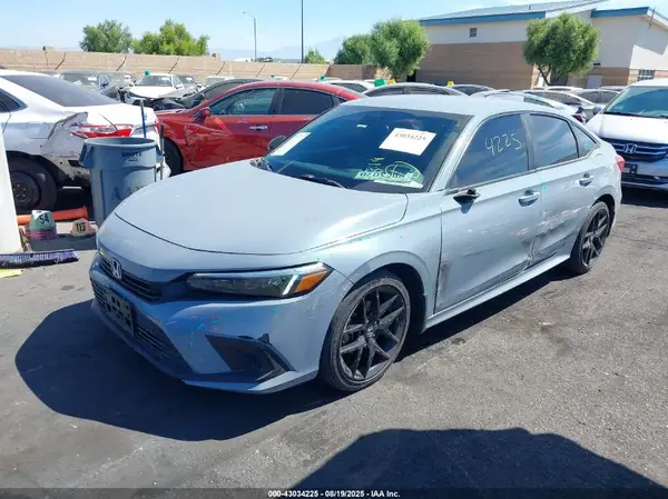 2HGFE2F57NH601419 2022 HONDA CIVIC - Image 2