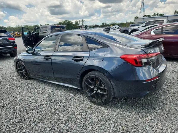 2HGFE2F57NH602893 2022 HONDA CIVIC - Image 2