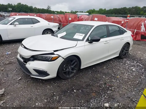 2HGFE2F57NH605213 2022 HONDA CIVIC - Image 2