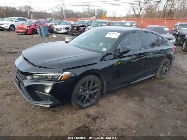 2HGFE2F57NH605390 2022 HONDA CIVIC - Image 2