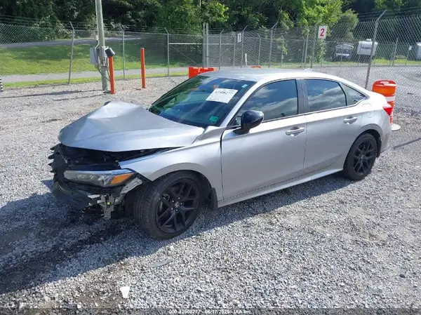 2HGFE2F57NH607141 2022 HONDA CIVIC - Image 2