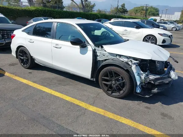 2HGFE2F57NH607186 2022 HONDA CIVIC - Image 1