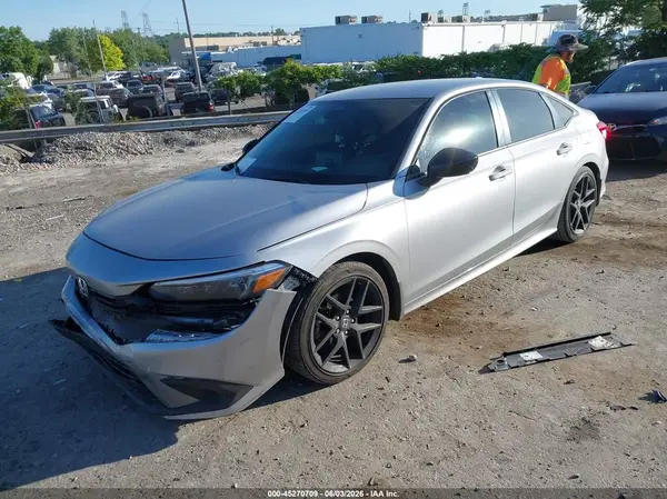 2HGFE2F57NH607429 2022 HONDA CIVIC - Image 2