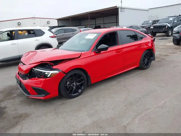 2HGFE2F57NH609066 2022 HONDA CIVIC - Image 2