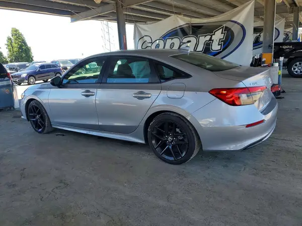 2HGFE2F57NH609844 2022 HONDA CIVIC - Image 2