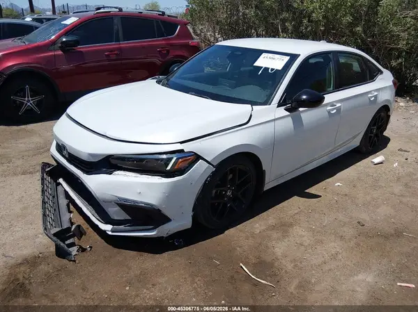 2HGFE2F57NH610511 2022 HONDA CIVIC - Image 2