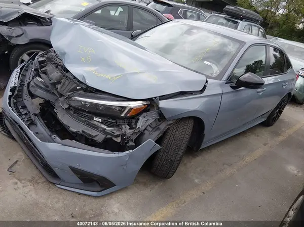 2HGFE2F57PH104745 2023 HONDA CIVIC - Image 2