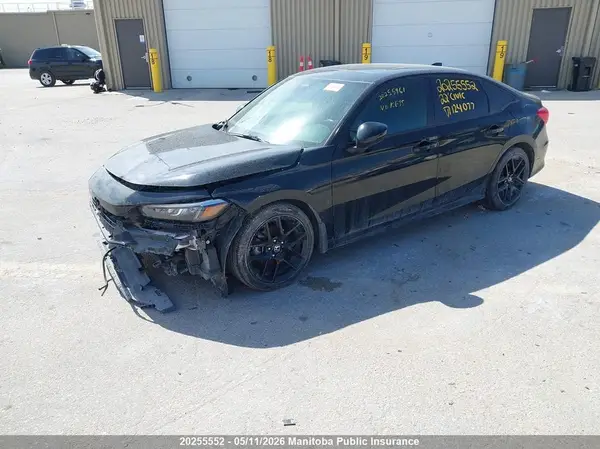 2HGFE2F58NH124077 2022 HONDA CIVIC - Image 2