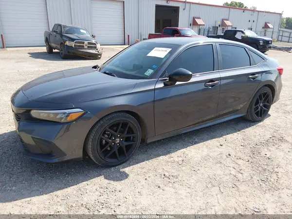 2HGFE2F58NH507565 2022 HONDA CIVIC - Image 2