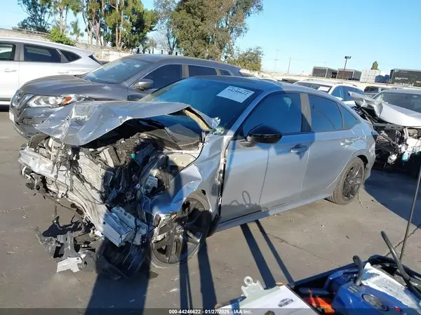 2HGFE2F58NH517349 2022 HONDA CIVIC - Image 2