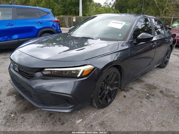 2HGFE2F58NH517559 2022 HONDA CIVIC - Image 2