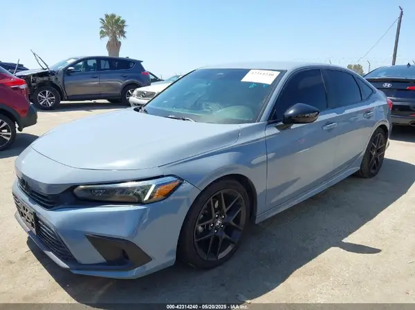 2HGFE2F58NH519554 2022 HONDA CIVIC - Image 2