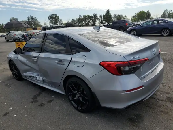 2HGFE2F58NH554465 2022 HONDA CIVIC - Image 2