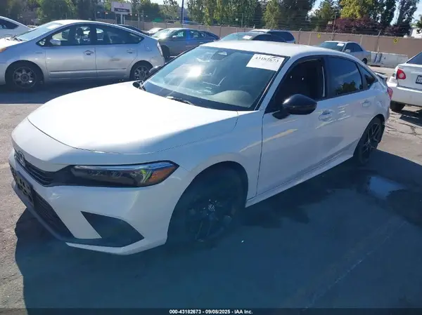 2HGFE2F58NH567166 2022 HONDA CIVIC - Image 2