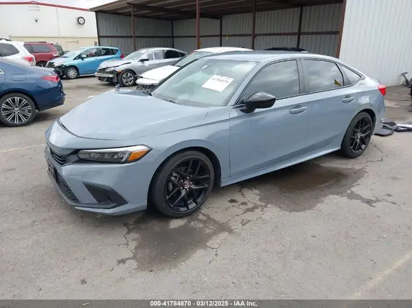 2HGFE2F58NH569211 2022 HONDA CIVIC - Image 2